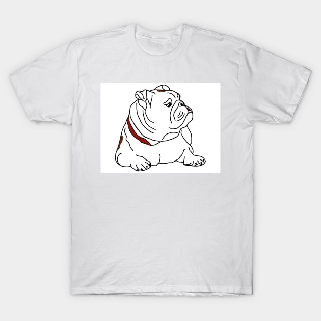 English bulldog T-Shirt by Noamdelf06